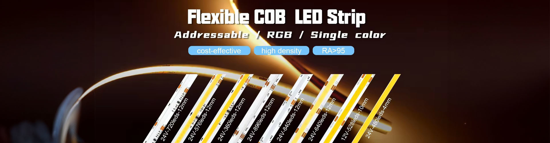 qualité lumières de bande menées usine