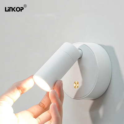 Good price Lámpara de pared LED con batería de 2W para cargar sin conexión de cable Brillo 24lm en línea
