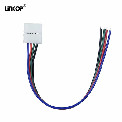 Good price Conector de banda de 4 pines Ip20 LED IP20 a prueba de agua 10 mm de ancho en línea