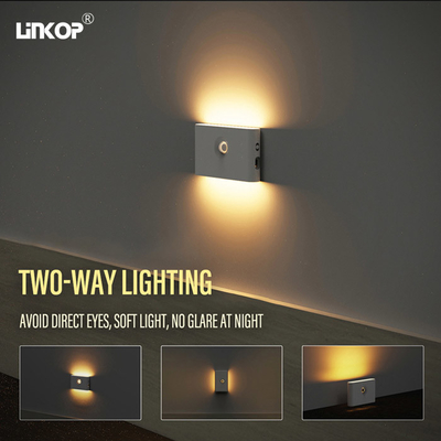 Good price Pir Sensor de movimiento Luz nocturna para interiores LED Tri Color Dimming Sensing Light en línea