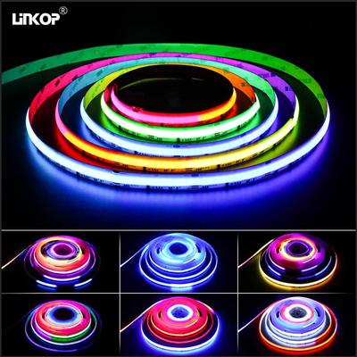 Good price RGB COB LED Light Strip Adresable 12V 720 Luz/Metro 2811IC Color flexible en línea