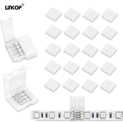 Good price Conector de banda de LED RGB 10 mm sin brecha y sin soldadura Extensión de terminal SMD 5050 en línea