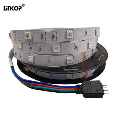 Good price Las luces de banda LED de 12 V RGB SMD 5050 no impermeables Ip20 30 LED/M en línea