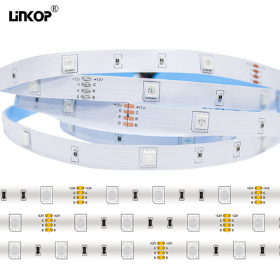 Good price Lámparas de banda LED flexibles y personalizables Ip20 18leds Smd 5050 30000h Pvc en línea