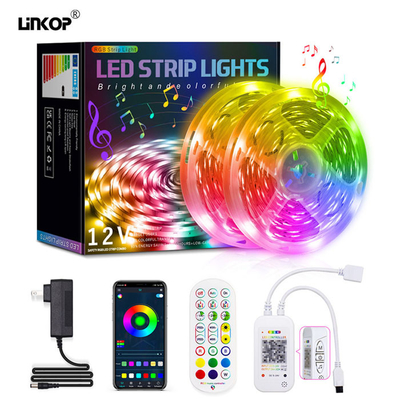 Good price 12v 18 Leds/m Rgb LED Lámparas de banda con mezcla y control de colores superiores en línea