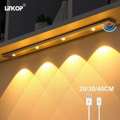 Good price USB 5V Sensor de movimiento LED Luz 3000K/4500K/6000K Brillo ajustable en línea