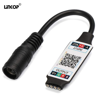 Good price Mini Bluetooth Led Controller Control de música y voz para tiras de luz RGB en línea