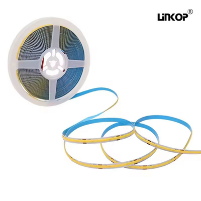 Good price 180 ° Beam Angle Cob Led Strip 5v 300 Leds/M Can Cut Single Color online