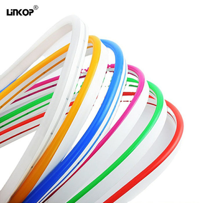 qualité Projets de lumière au néon à LED en silicone doux et monocouleur 12v 8x16mm usine