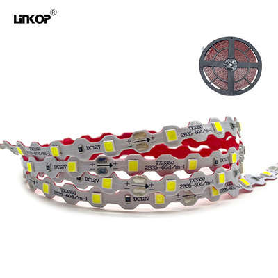 Good price S-Shape 5m Ip20 Single Color Pcb Smd2835 Led Strip Light For Retail Store Lighting online