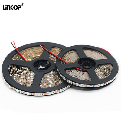 Good price Luces LED flexibles de un solo color de 5 mm con voltaje de entrada de 12 V en línea