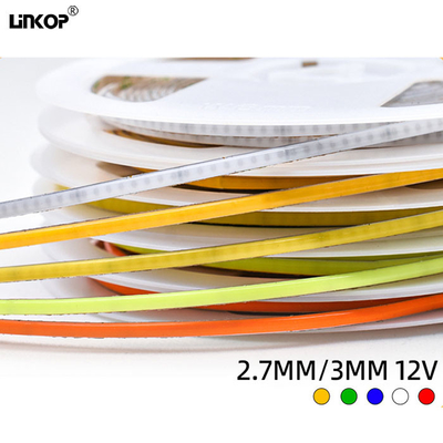 Good price Cob Led Strip 480leds / m 5v Ultra estrecho 2.7mm para satisfacer las necesidades de iluminación personalizadas en línea