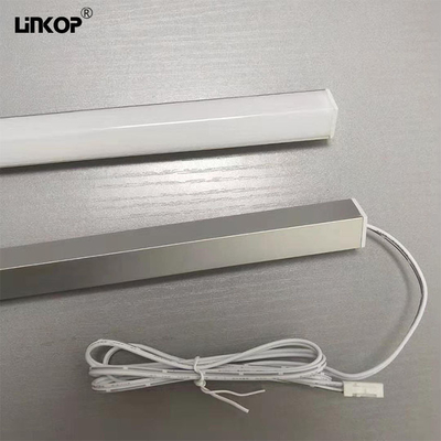 Good price Cabinet Led Ultra delgado de aluminio incrustado en el cuerpo humano de inducción de pantalla del gabinete de luz de banda dura en línea