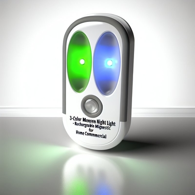 Un bon prix. Veilleuse à détecteur de mouvement 3 couleurs – Sans fil magnétique rechargeable Idéale pour un usage domestique et commercial en ligne